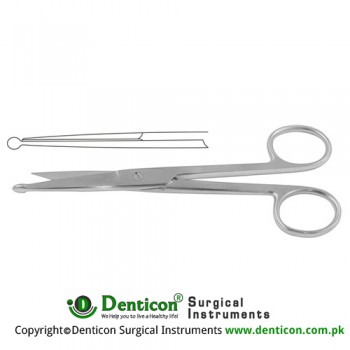 Knowles Bandage Scissor For Fingers Stainless Steel, 14 cm - 5 1/2"
